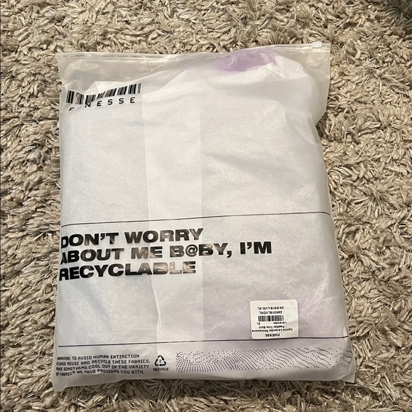 Finesse Ophira Lavender Rhinestone Feather Trim Skirt - Picture 6 of 7